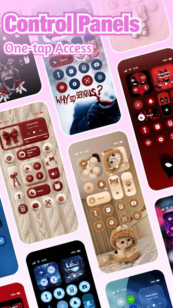 iControl: Easy Widgets Themes Скриншоты 2