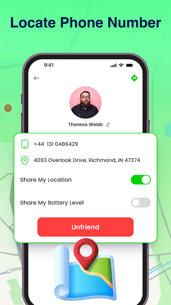 Number Locator - Phone Tracker Capturas de pantalla 2