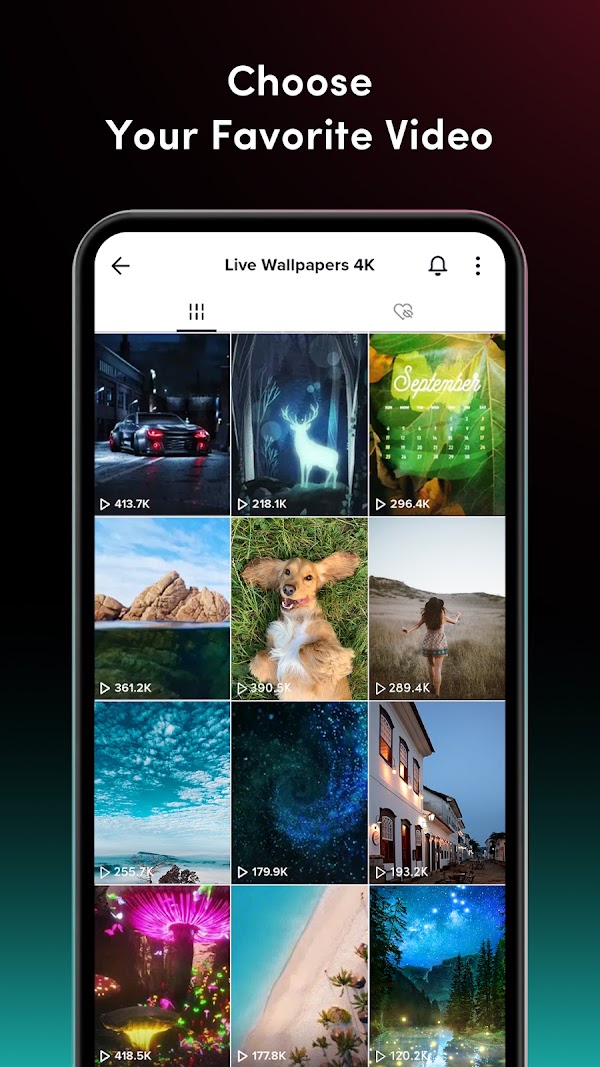 TickTock-TikTok Live Wallpaper Capturas de pantalla 4