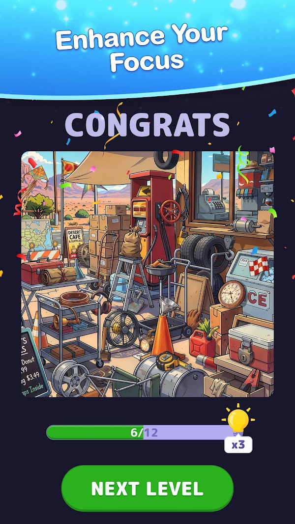 Find Hidden Objects - Spot It! スクリーンショット 4