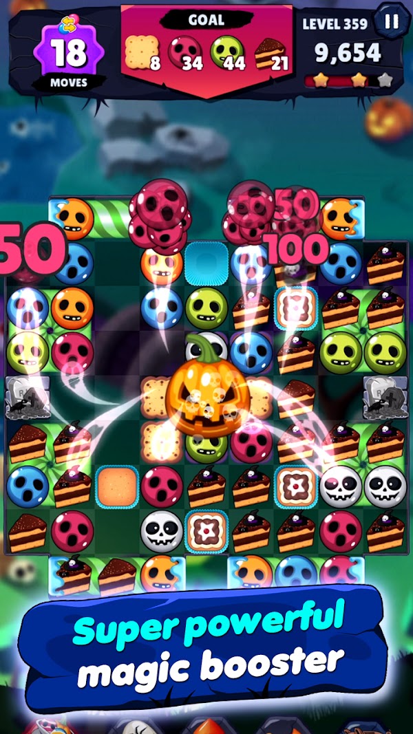 Witch Match Puzzle: Halloween Screenshots 2