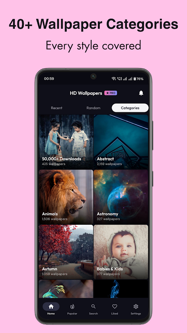 HD-Hintergründe (Hintergründe) Screenshots 2