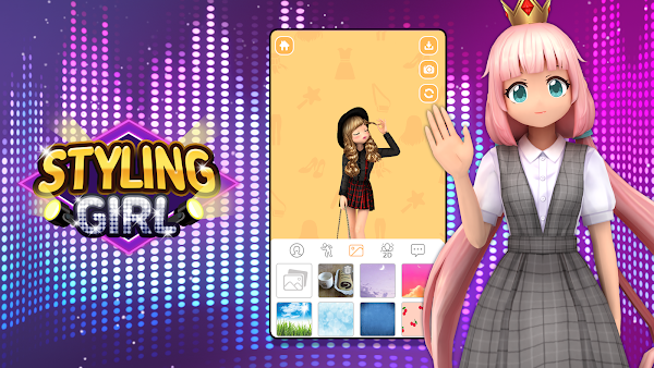 Styling Girl:3D Dress Up Game Screenshots 8