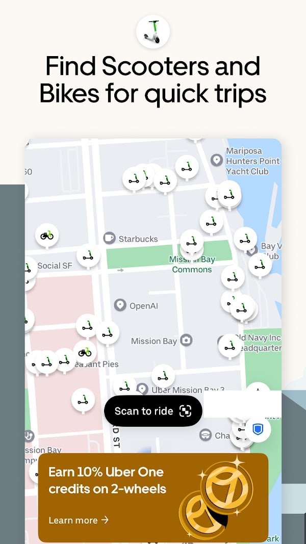Uber | Заказ поездок Скриншоты 4
