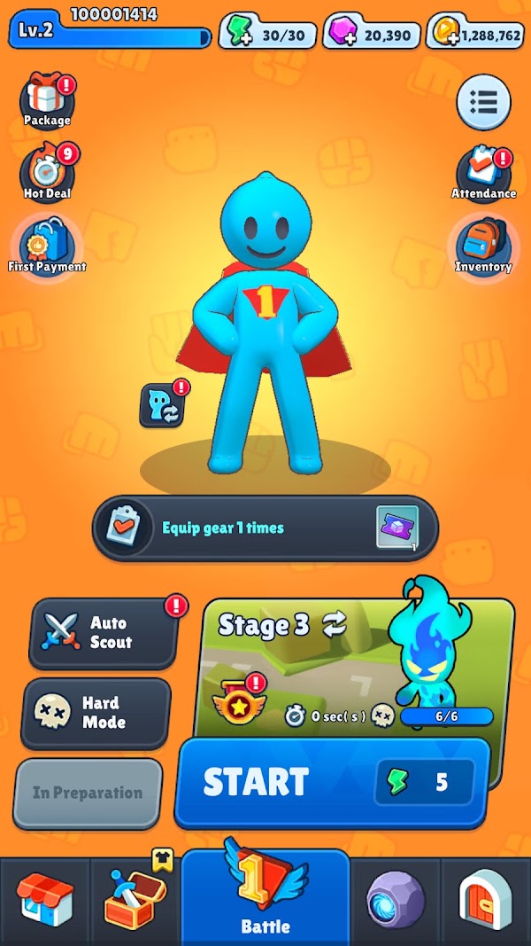 Smashero.io - Hack n slash RPG Capturas de pantalla 4
