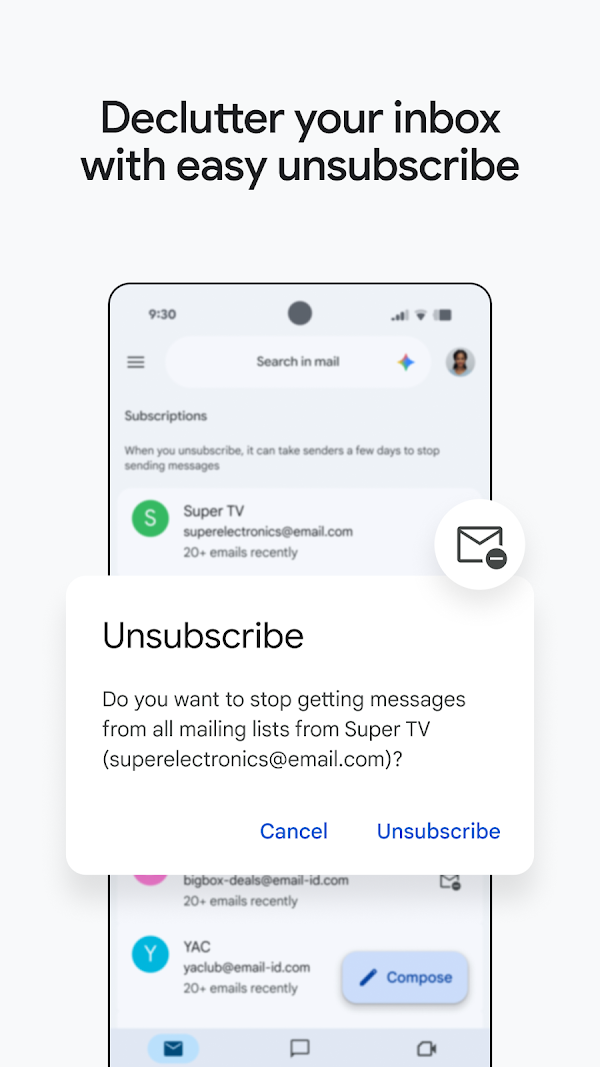 Gmail Скриншоты 3