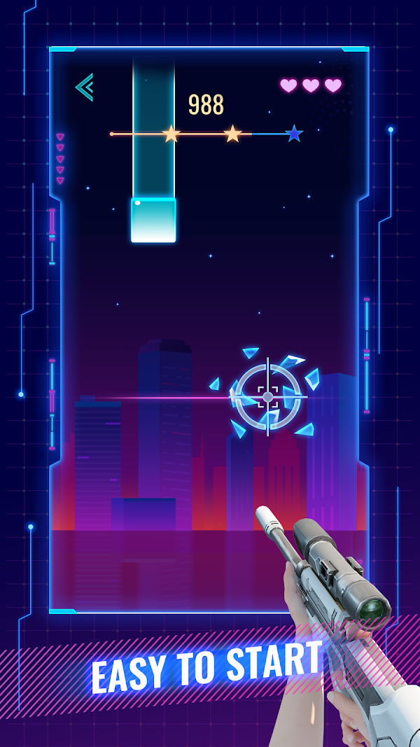 Rhythm Fire-EDM Shooting Game لقطات الشاشة 2