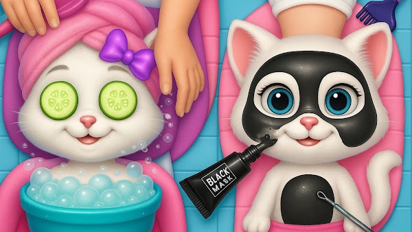 Kitty Daycare Salon Games Screenshots 2