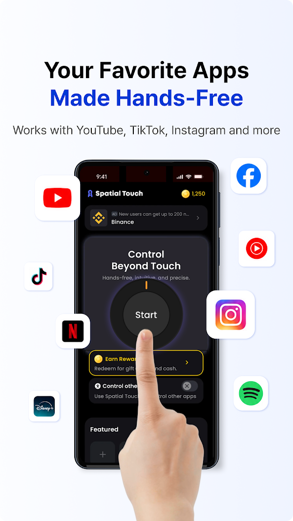Spatial Touch™ - Air Gestures Capturas de pantalla 4