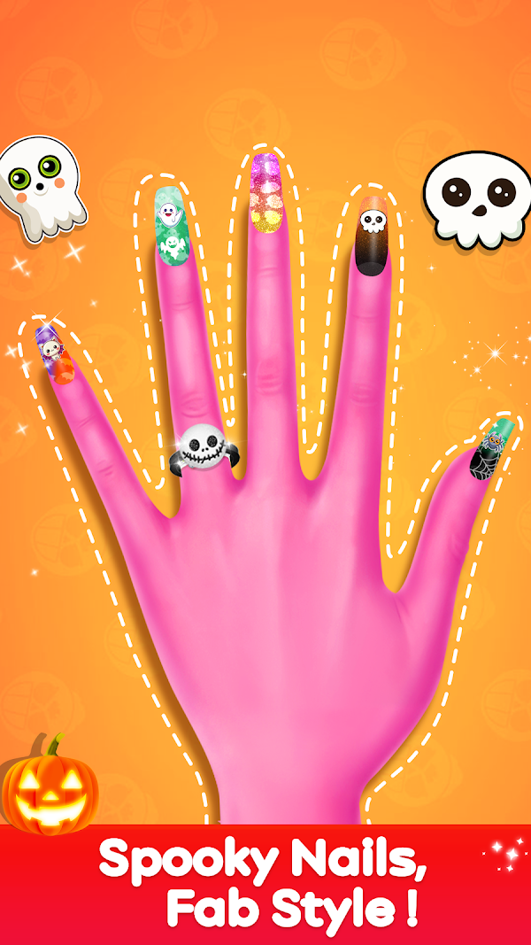 Halloween Nail Art Salon Screenshots 8