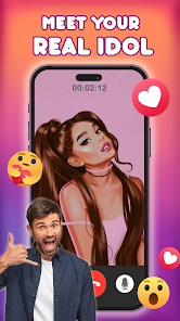 Celebrity Prank Call & Chat Скриншоты 2