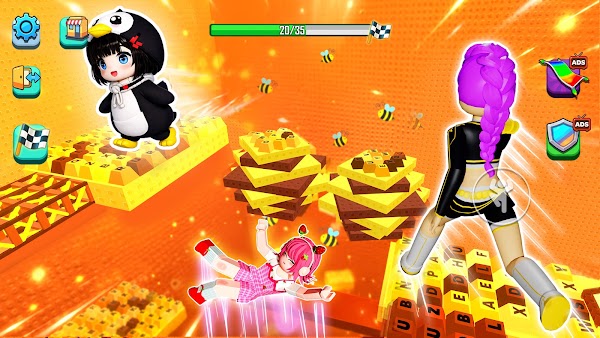 Escape Keyboard Tower Survival スクリーンショット 1