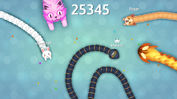Snake.io - веселые батл-игры Скриншоты 1