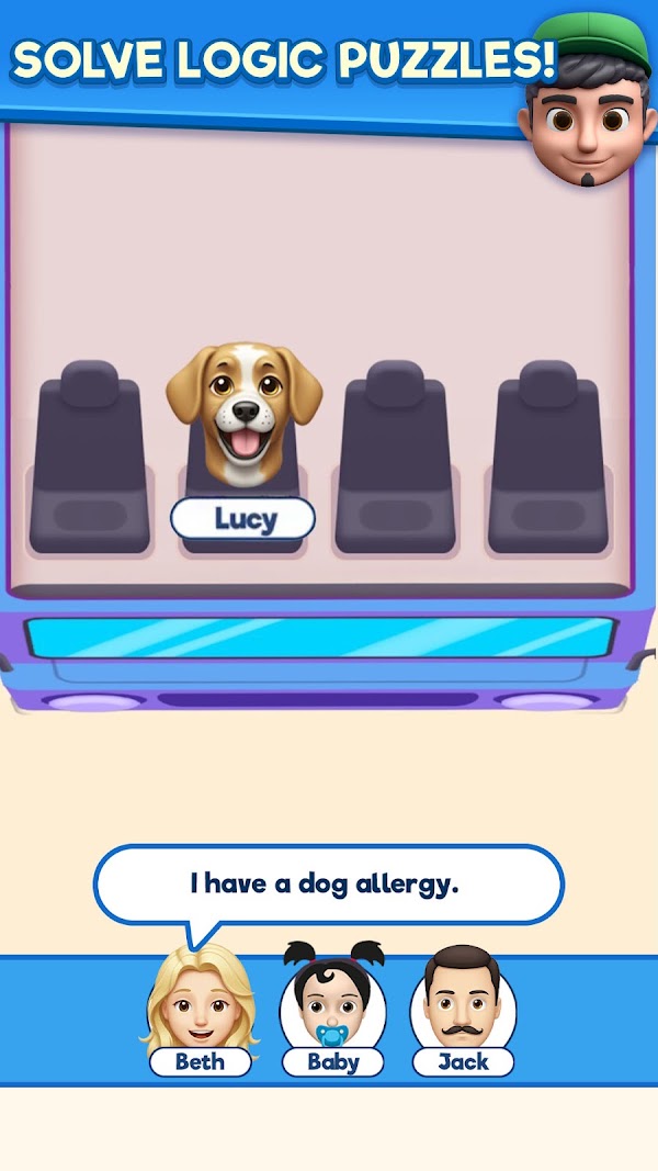 That's My Seat - Logic Puzzle Скриншоты 1