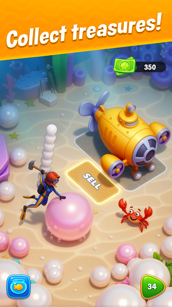 Fishdom لقطات الشاشة 4