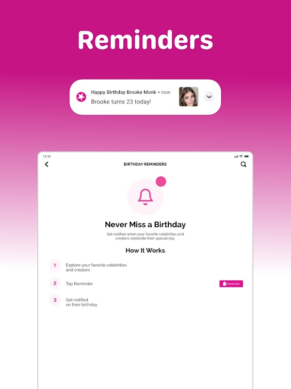 Famous Birthdays لقطات الشاشة 9