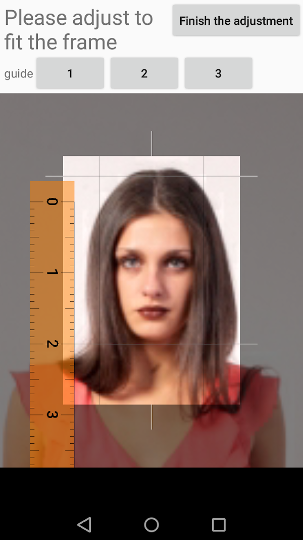 ID Photo application スクリーンショット 4