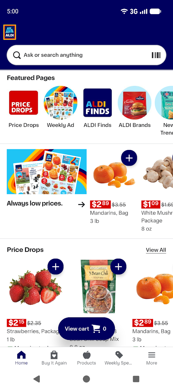 ALDI Grocery Pickup & Delivery Screenshots 1