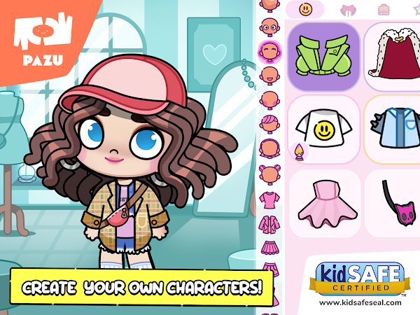 Crear Avatar Juegos para niños Capturas de pantalla 7