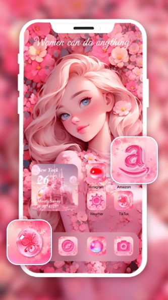 Girly Wallpapers Скриншоты 2