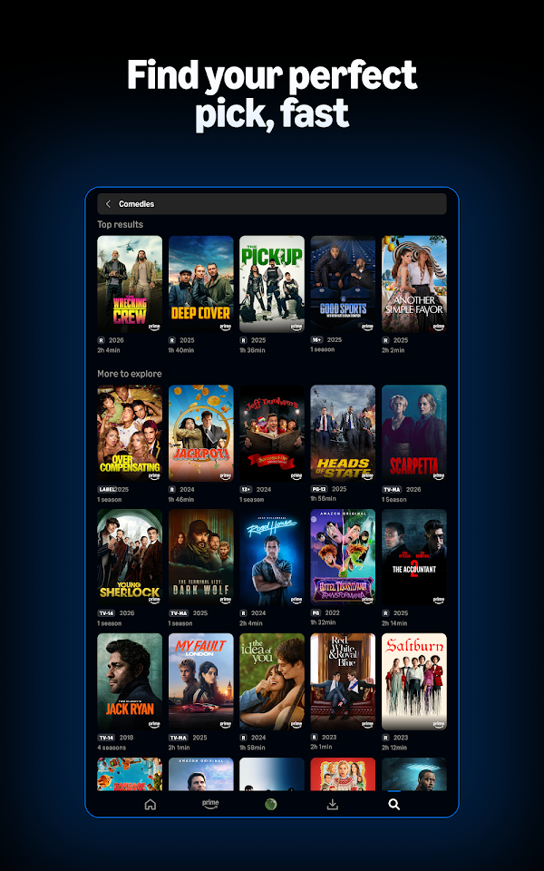 Prime Video Скриншоты 9
