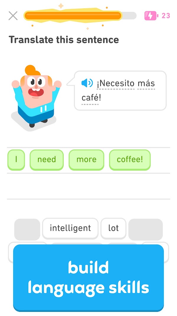 Duolingo - языки и шахматы Скриншоты 4