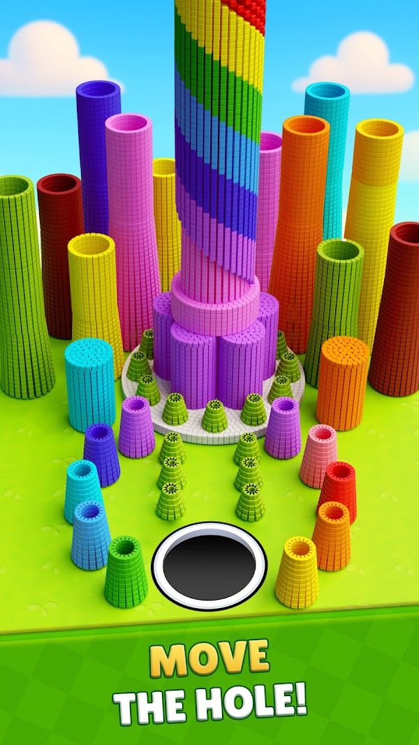 Hole Master: Come el mundo Capturas de pantalla 1