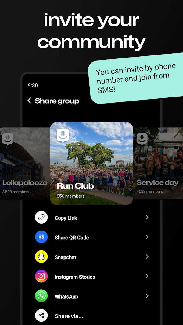 GroupMe スクリーンショット 6