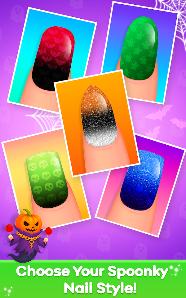 Halloween Nail Art Salon Screenshots 5