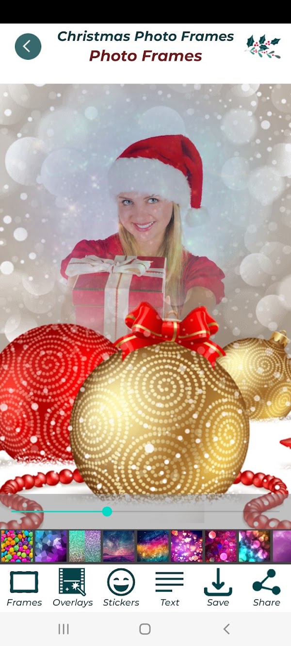 Christmas Photo Frames Editor Screenshots 4