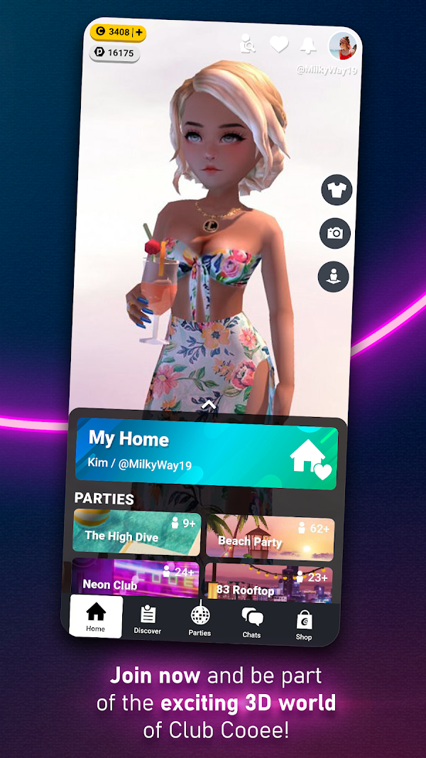 Club Cooee - 3D Avatar Chat Screenshots 8