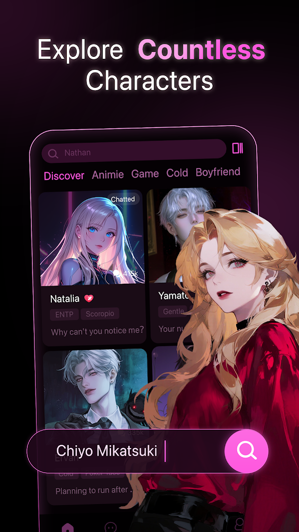 PolyBuzz -Talk to AI Character Screenshots 2