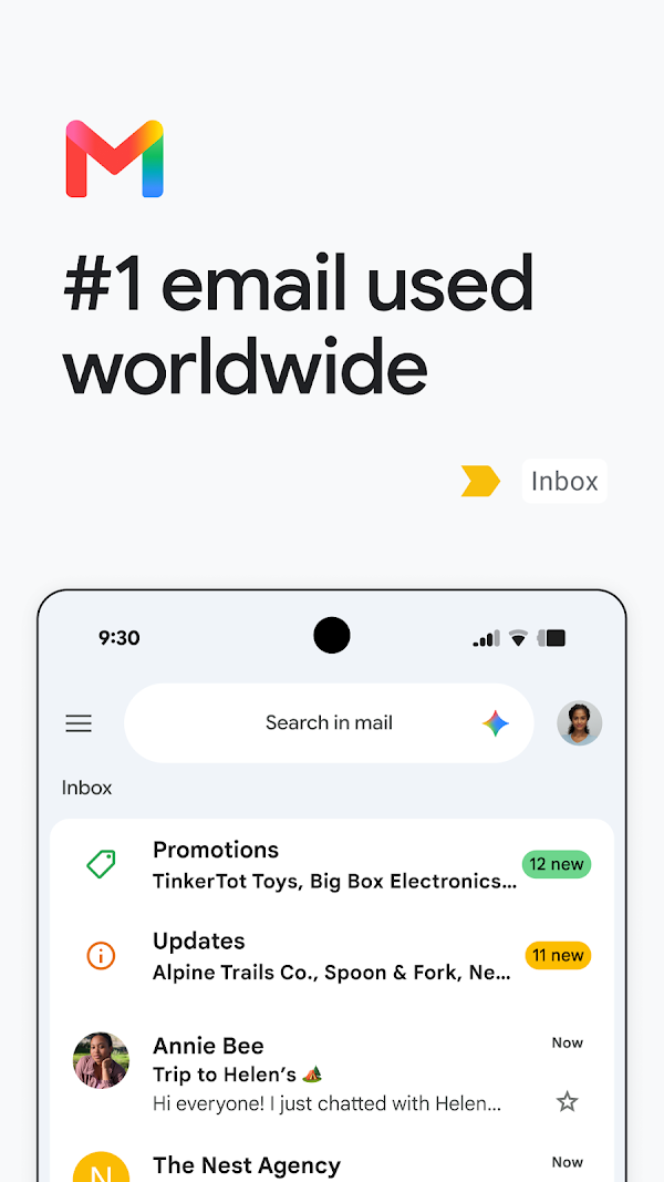 Gmail Скриншоты 1