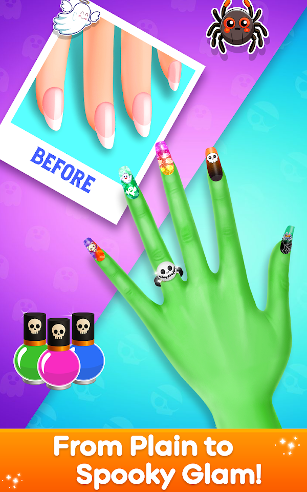 Halloween Nail Art Salon Screenshots 4