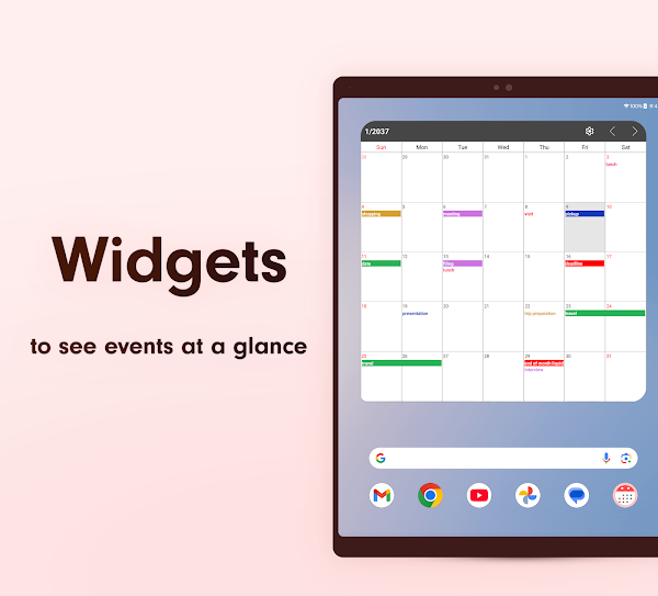 Simple Calendar - easy planner スクリーンショット 10
