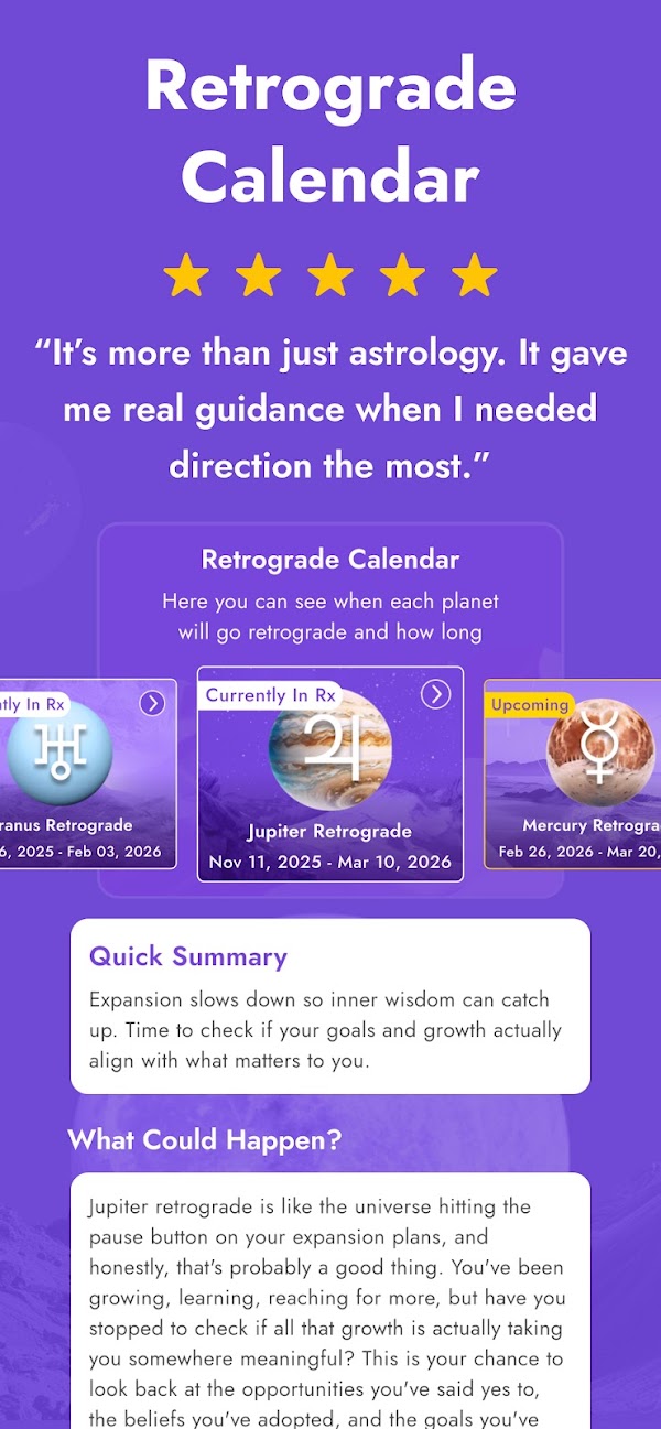 AstroBella Astrology Horoscope Screenshots 6
