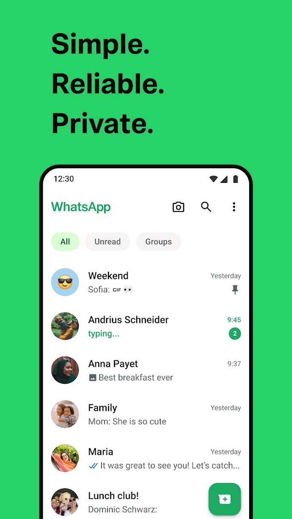WhatsApp Messenger Screenshots 1