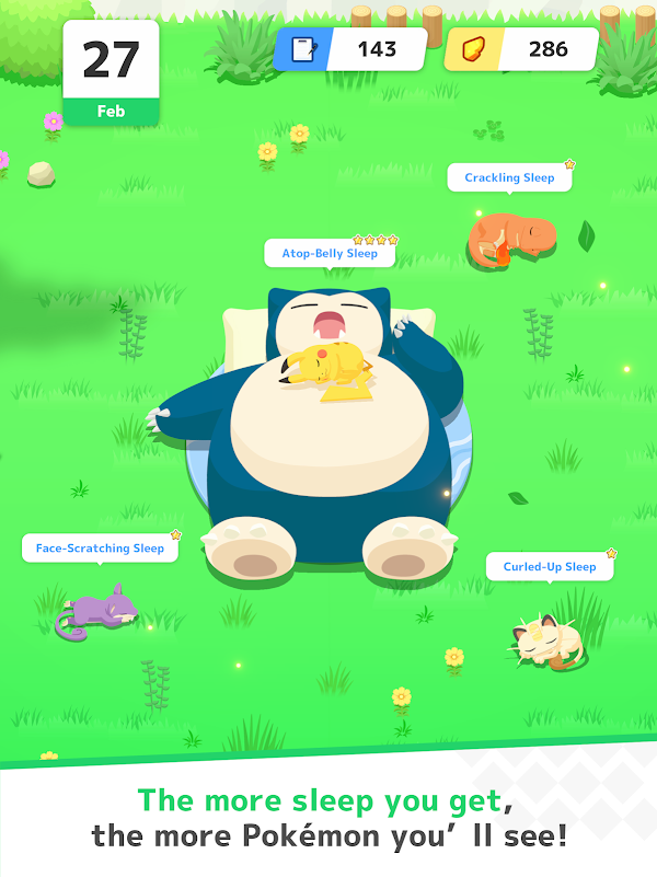 Pokémon Sleep Скриншоты 11