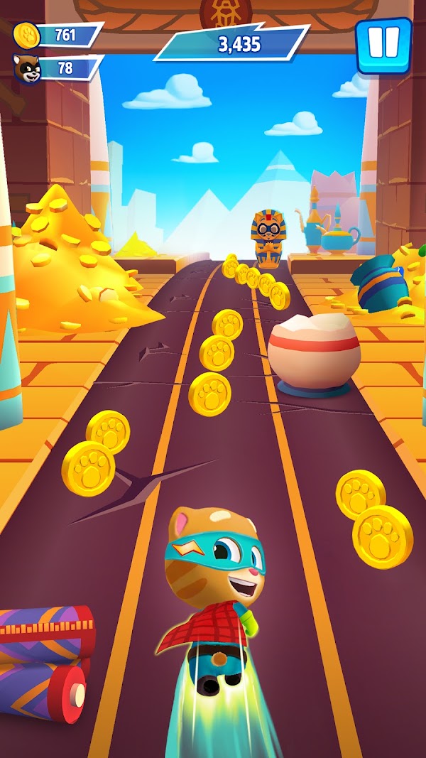 Talking Tom Hero Dash Capturas de tela 5