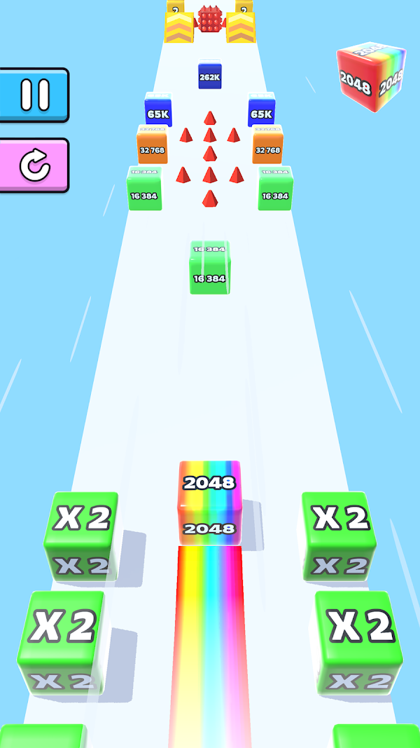 الجيلي المرح 2048 لقطات الشاشة 6