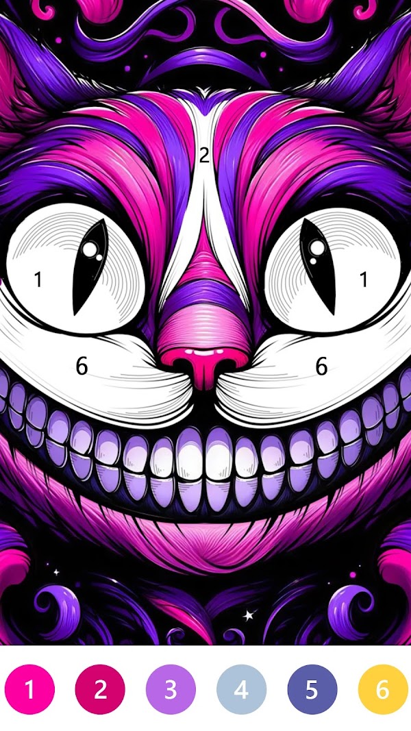 Macabre Color Paint By Number Capturas de pantalla 7