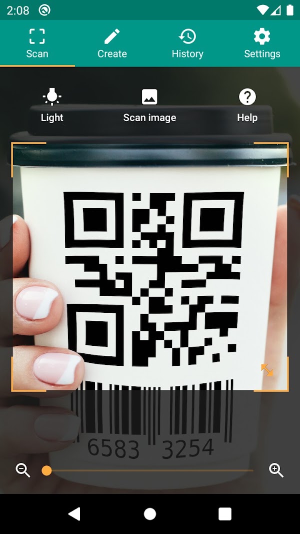 QR- & Barcode-Scanner Screenshots 1