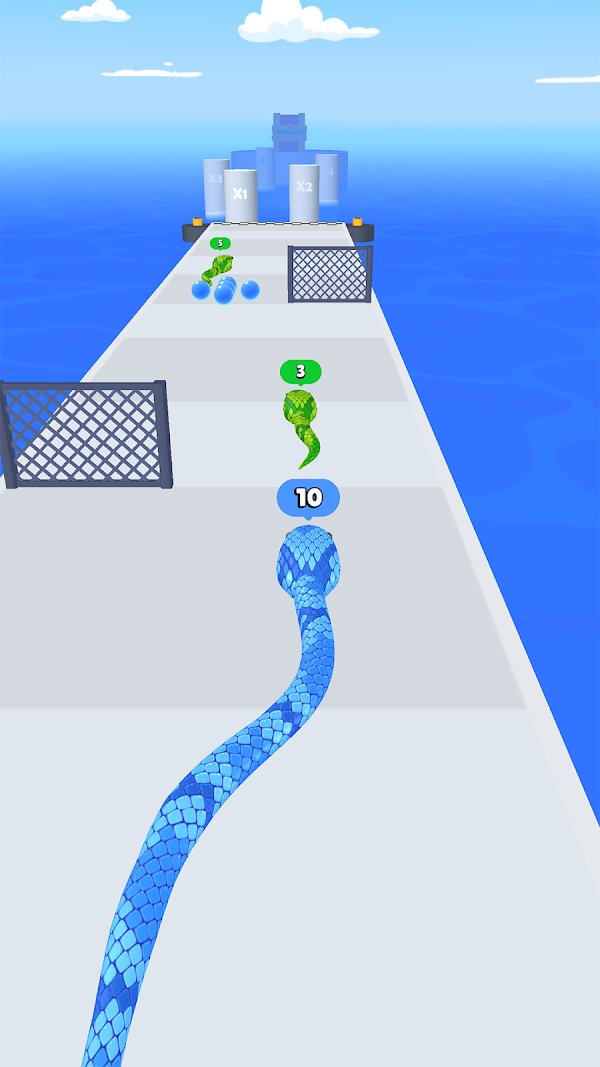 Snake Run Race・Juego Serpiente Capturas de pantalla 1