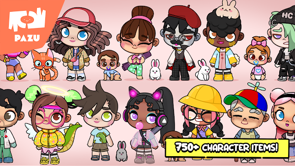 Crear Avatar Juegos para niños Capturas de pantalla 4
