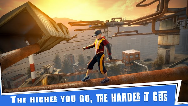 Going Up Rooftop - Parkour 3D スクリーンショット 4