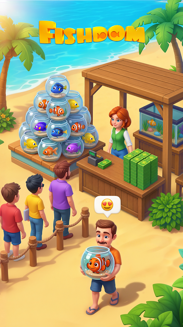 Fishdom لقطات الشاشة 3
