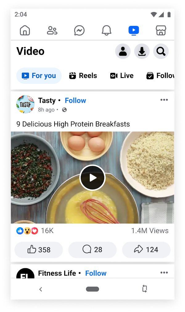 Facebook Lite Скриншоты 3