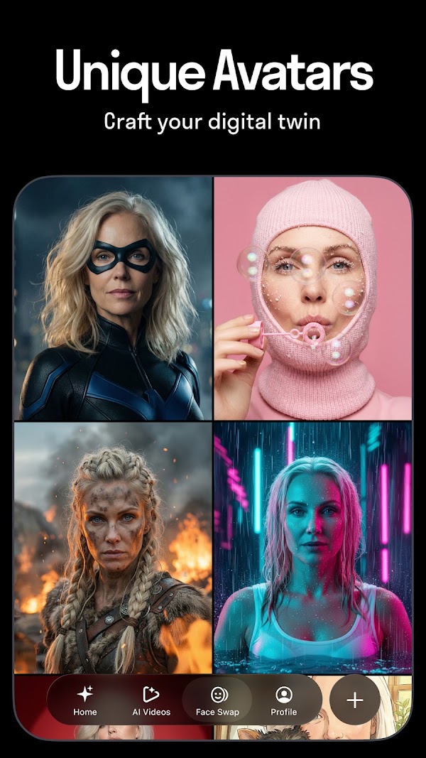 Reface: Face Swap & AI Videos Скриншоты 8