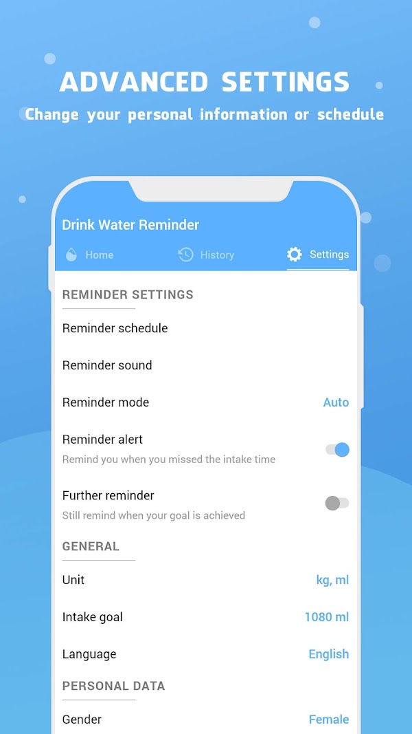 Wassererinnerung - Wasser trin Screenshots 7