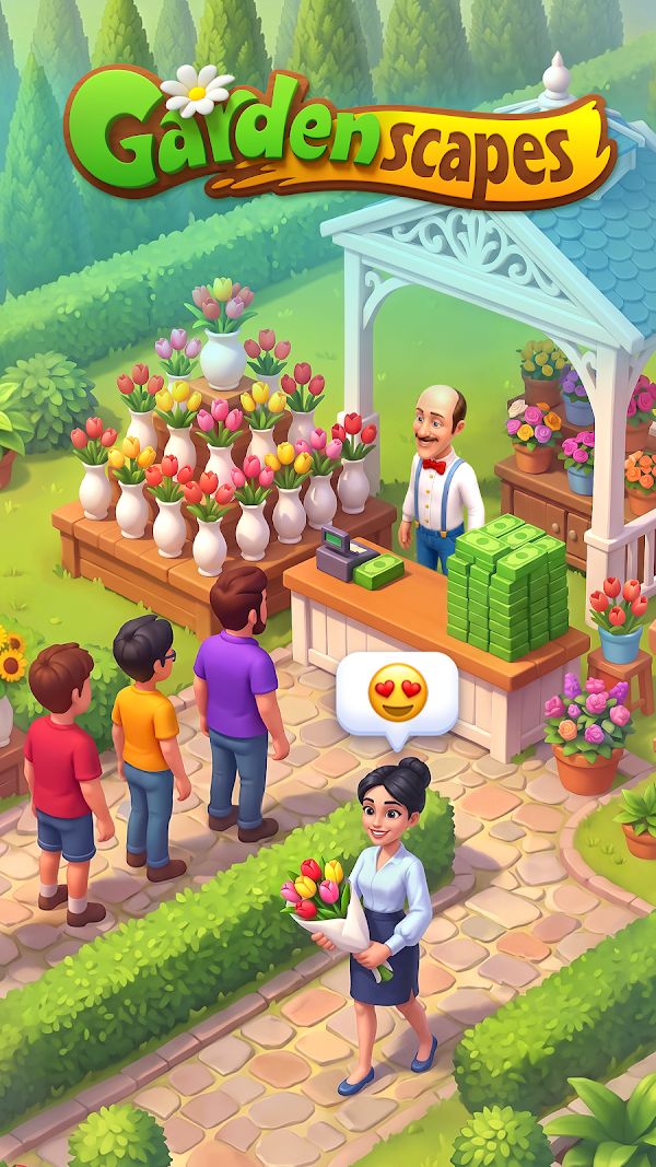 Gardenscapes スクリーンショット 3